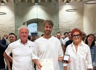 Andrea Magini riceve l’onorificenza Poggio Bracciolini dal Comune