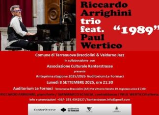 A Terranuova il Jazz con Riccardo Arrighini Trio feat e Paul Wertico