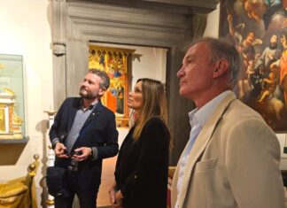 Il Sottosegretario alla Cultura Lucia Borgonzoni in visita in Valdarno