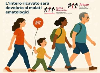 San Giovanni Valdarno cammina per la solidarietà con CamminAil