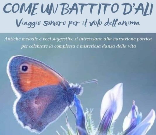 San Giovanni: “Come un battito d’ali”, una serata di poesia e musica