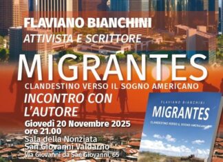 San Giovanni: presentazione del libro di Flaviano Bianchini Migrantes