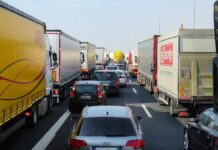 Incidente in A1 al km 325 coinvolto mezzo pesante coinvolto, un ferito