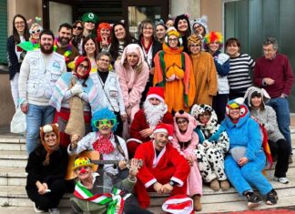 I volontari di Castiglion Fibocchi all’ospedale Gaslini di Genova