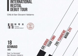 San Giovanni Valdarno la musica dell’International Recital Debut Tour