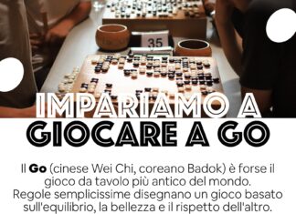 Alla biblioteca Le Fornaci si impara a giocare a Go