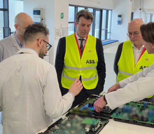 Ambasciatore Svizzero Balzaretti in visita alla ABB di San Giovanni