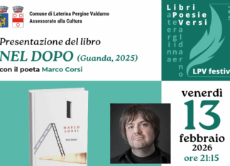 Il Premio Strega Poesia Laterina Pergine Valdarno ospita Marco Corsi
