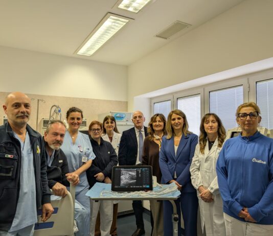 Ospedale del Valdarno: un nuovo ecografo donato dal Calcit Valdarno