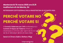 Montevarchi, Referendum Giustizia : perché votare No, perché votare SÌ