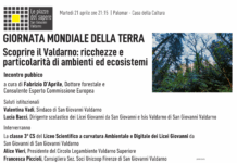 Giornata mondiale della Terra dedicata agli ecosistemi del Valdarno