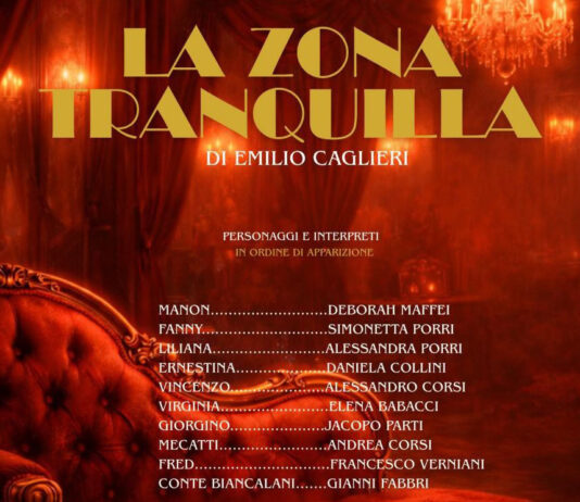 Teatro di Laterina: sabato 18 aprile in scena “La zona tranquilla”