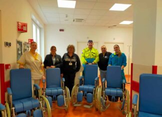 Pronto Soccorso Valdarno: arrivano 10 nuove sedie a rotelle