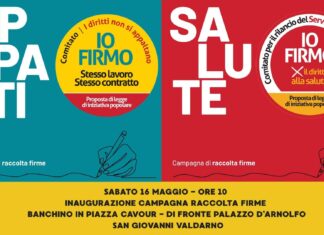 Diritti salute e lavoro negli appalti: via alle firme a San Giovanni