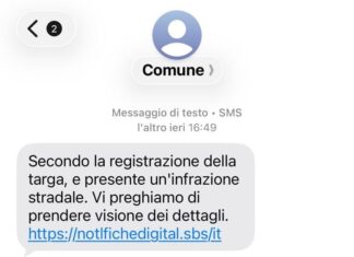 San Giovanni Valdarno: tentativi di truffa via sms