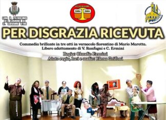 In piazza a San Giovanni Valdarno la commedia “Per disgrazia ricevuta”