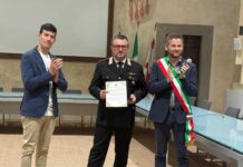 Terranuova: Poggio Bracciolini al Maresciallo Maggiore Gianluca Cipolla