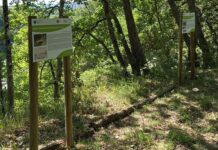 Riqualificati i sentieri nelle Riserve di Bandella e di Ponte Buriano e Penna