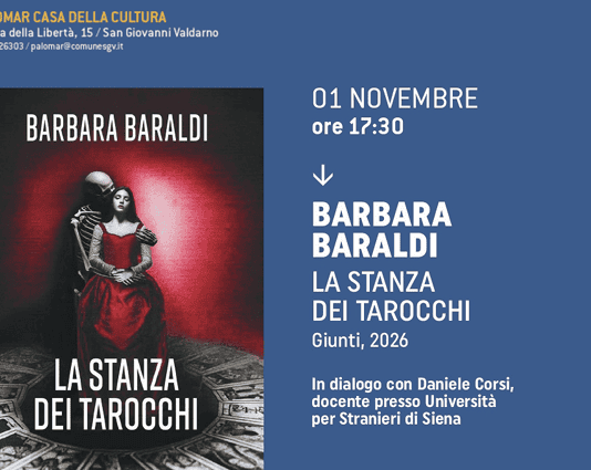 Barbara Baraldi a Palomar con “La stanza dei tarocchi”