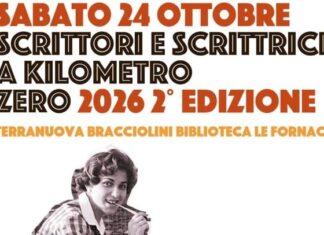 “Scrittori e scrittrici a kilometro zero”, sabato 24 ottobre alla biblioteca Le Fornaci